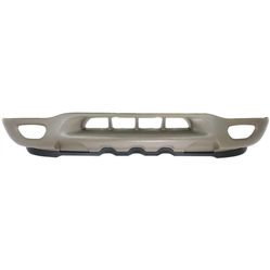 Front Lower Valance For 1(contact info removed) Ford F-150, Panel, w/ Fog Light Holes, Beige