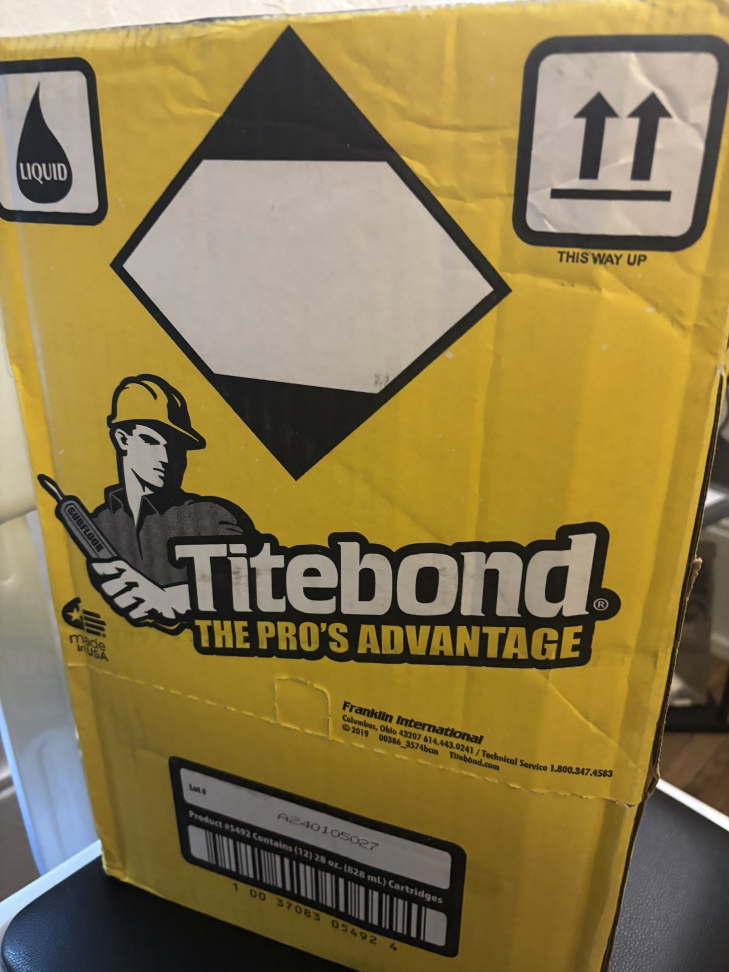 Titebond Subfloor Construction Adhesive