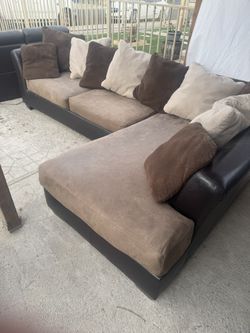 Brown Sectional