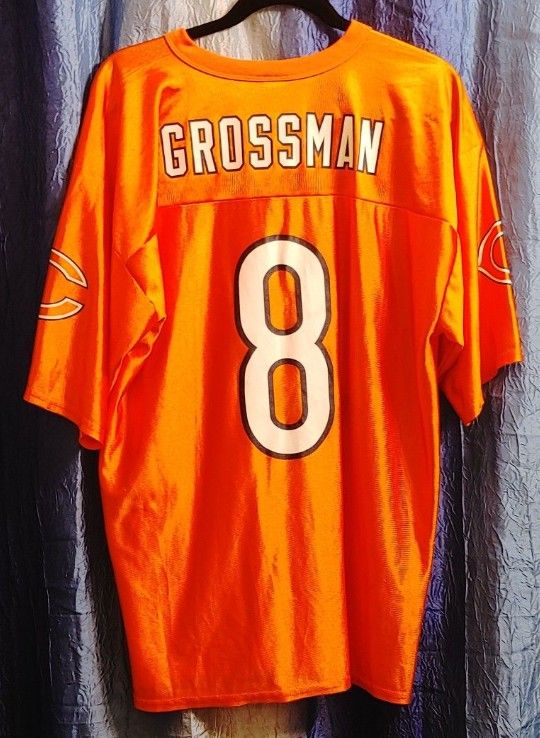 Chicago Bears Size L NFL PLAYERS INC. #8 REX GROSSMAN "ALTERNATE" Jersey (Gently Used)😇 MINT CONDITION! Please Read Description.