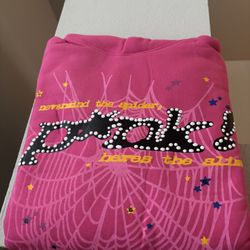 Pink Spider Hoodie 