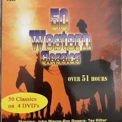 50 WESTERN CLASSICS (DVD) NEW COLLECTORS EDITION 