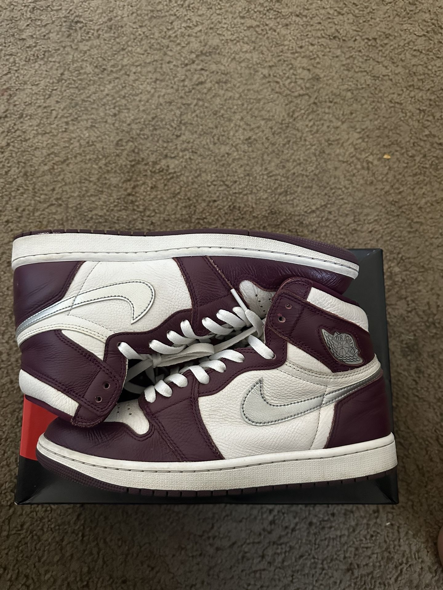 Jordan 1 Bordeaux