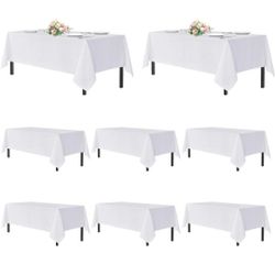 White Table Clothes 