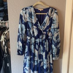 Maxi Floral Dress (Maternity )