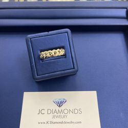 Ring Cubanlink 10k Solid 