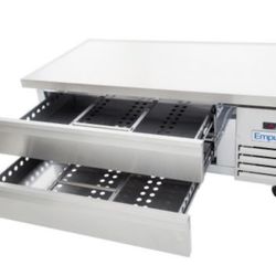 ❄️❄️Empura E-KCBR60 62" 2 Drawer Self-Contained Refrigerated Chef Base❄️❄️