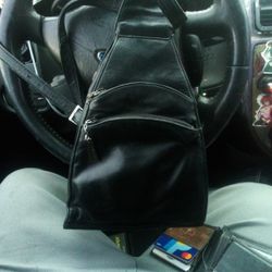 Wilson's Leather Backpack Purse 