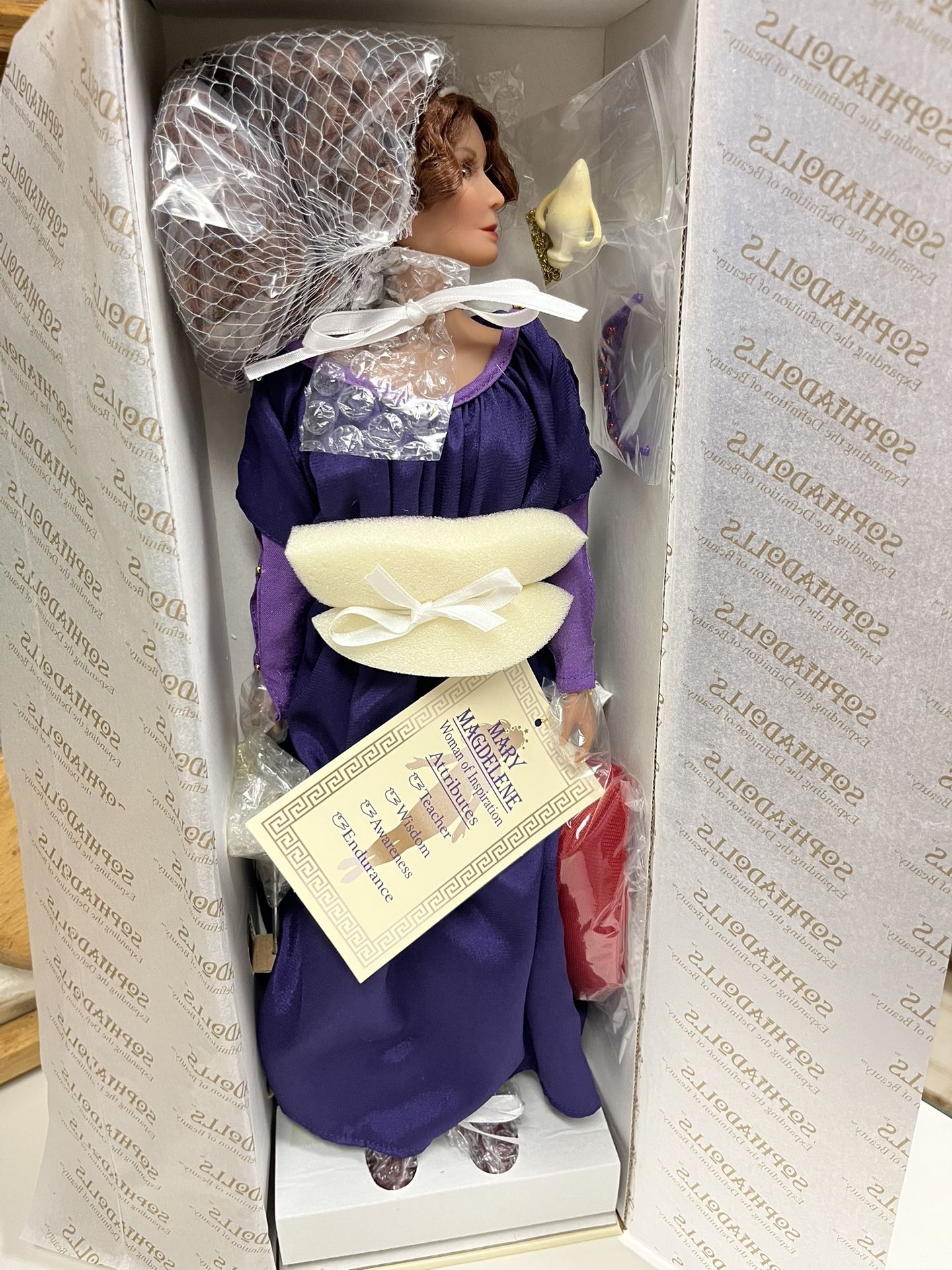 New Mary Magdalene 15” Stand Made By Sophia Dolls 2007 Woman Of Inspiration