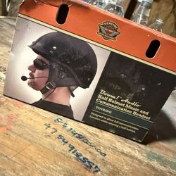 Half Helmet Music And Communication Headset