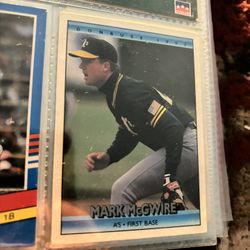 Donruss 1992 Mark McGwire Donruss Card #348