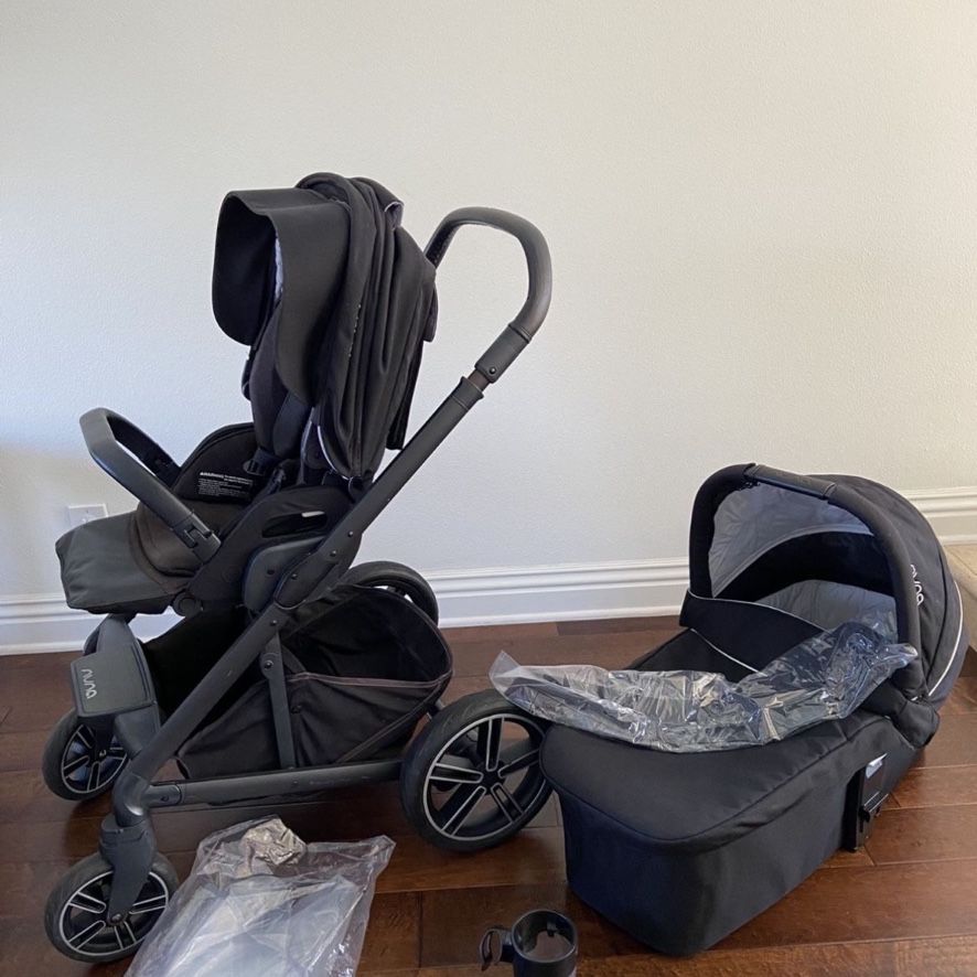 Nuna mixx Stroller w/ Bassinet 