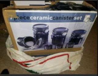 Canister Set Storage Tupperware New