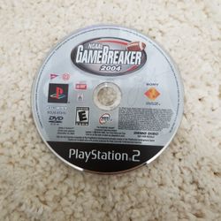 NCAA GameBreaker 2004 Playstation 2 Demo Game PS2