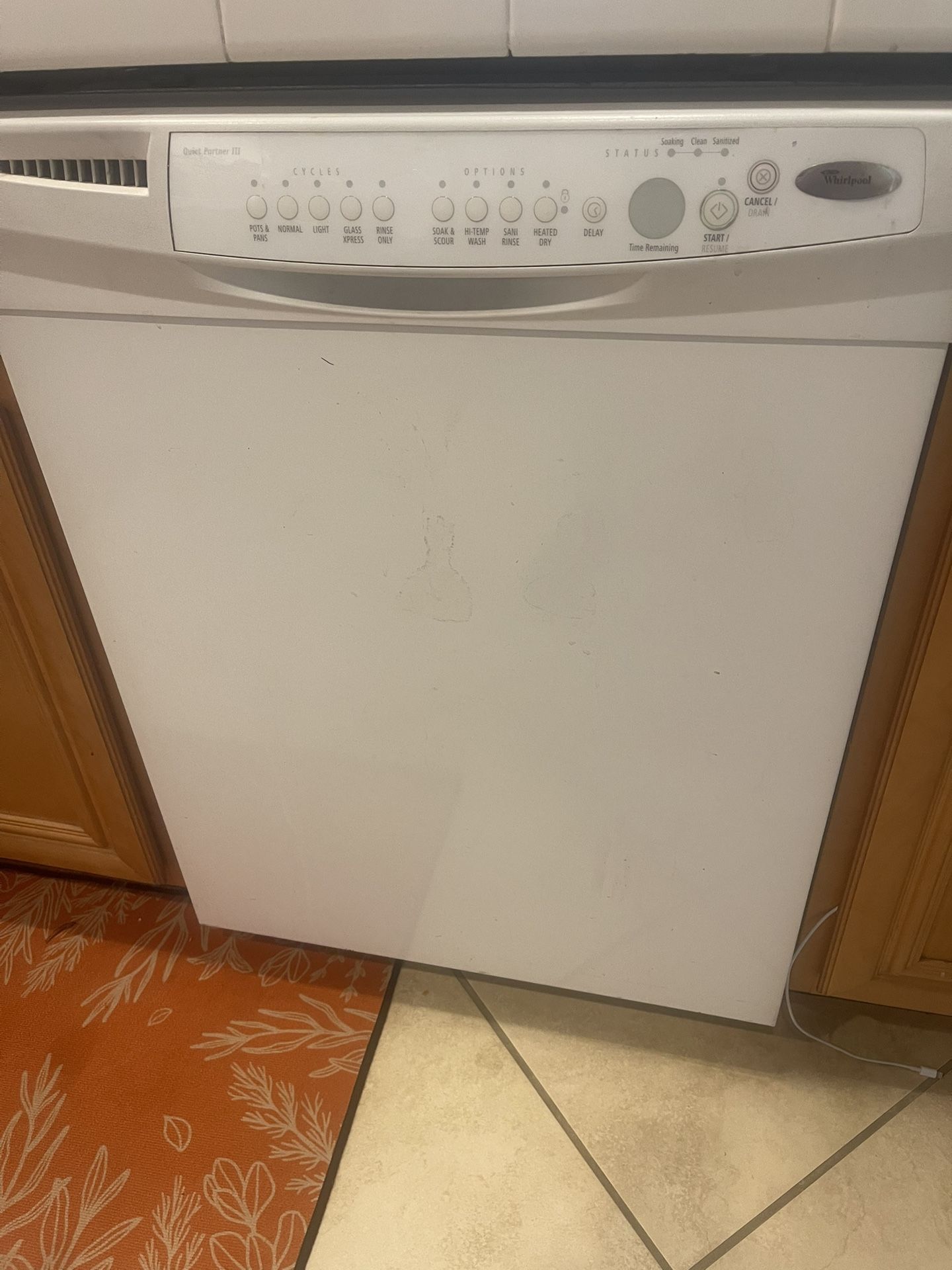Whirlpool dishwasher decent condition… Works