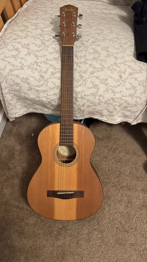 Mini fender Acoustic Guitar