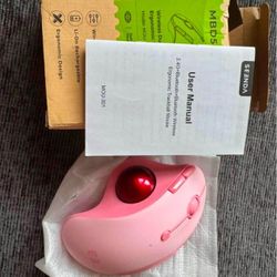 Seenda Wireless Ergonomic Trackball Mouse – Rechargeable – New Open Box