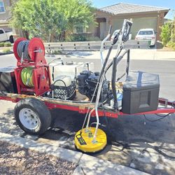 Pressure Washing Trailer