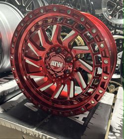 20X9 6X135/139.7 10 ATW CULEBRA  CANDY RED /MILLED .CHECK PRICES