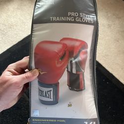 Everlast Pro style Training Boxing Gloves 14 Ounces Oz