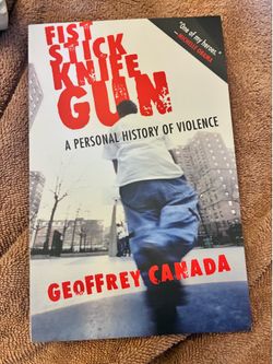 Fist stick knife gun a personal history of violence