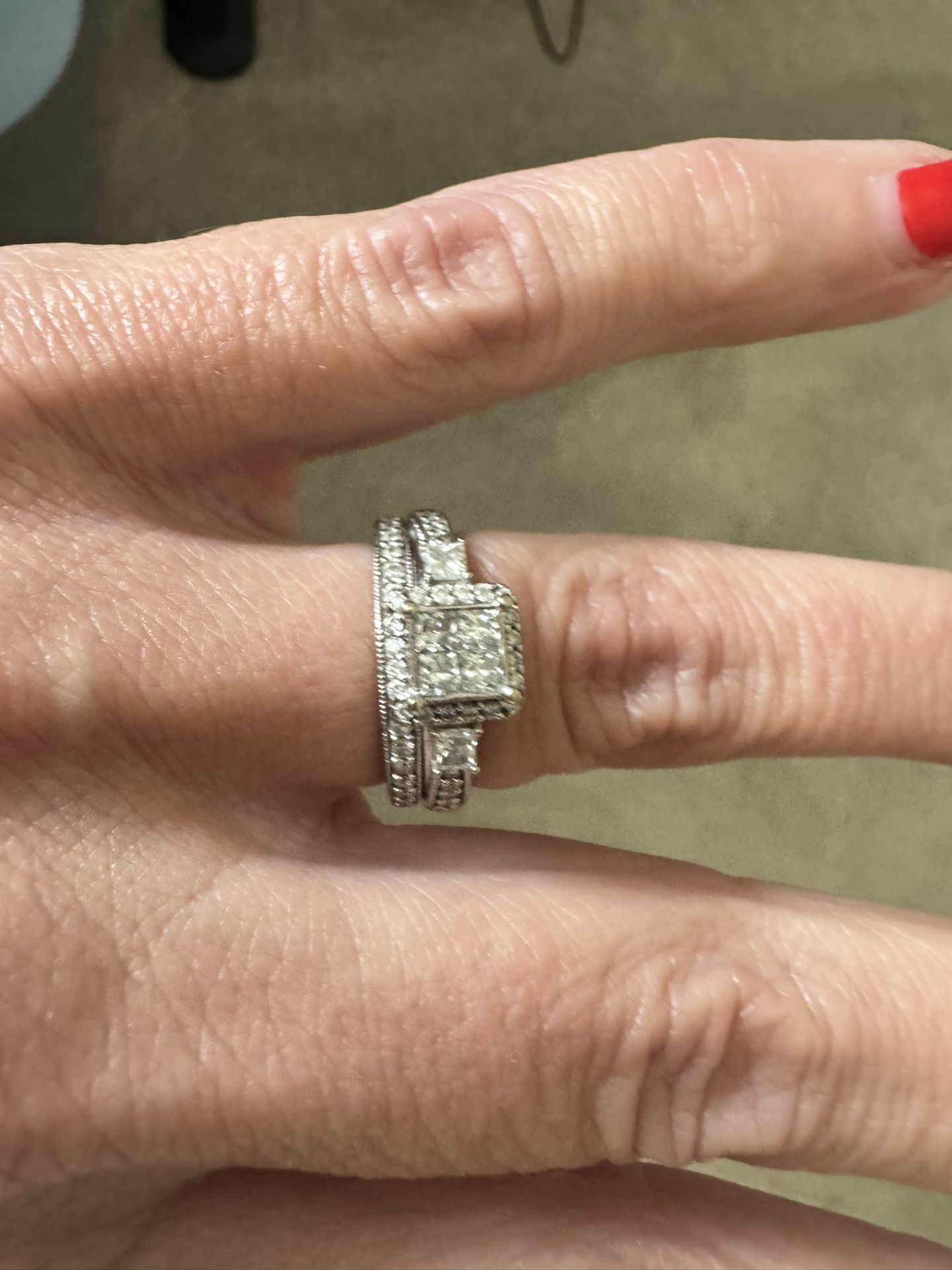 Engagement/Wedding ring set