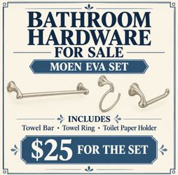 Moen Eva Bathroom Hardware Set