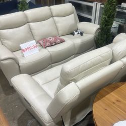 Leather Sofa Electric 
