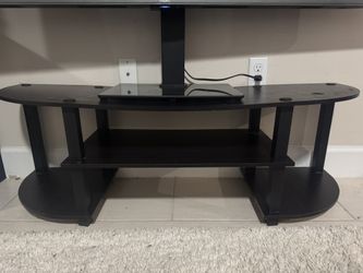 Black TV Stand