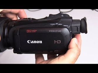 Canon VIXIA HF G40