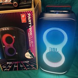 JBL Partybox Live 120 Portable Bluetooth Speaker w/ Wireless Mic, AI Led Lights, 160+ Watts, IPX4