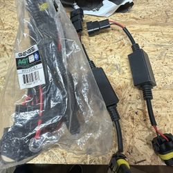 New H11 Hid Rely Kit With 9005 Error Free Resistor 