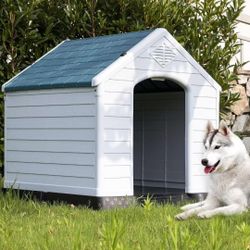 🐶 XL WATERPROOF ELEVATED DOG HOUSE 🐶