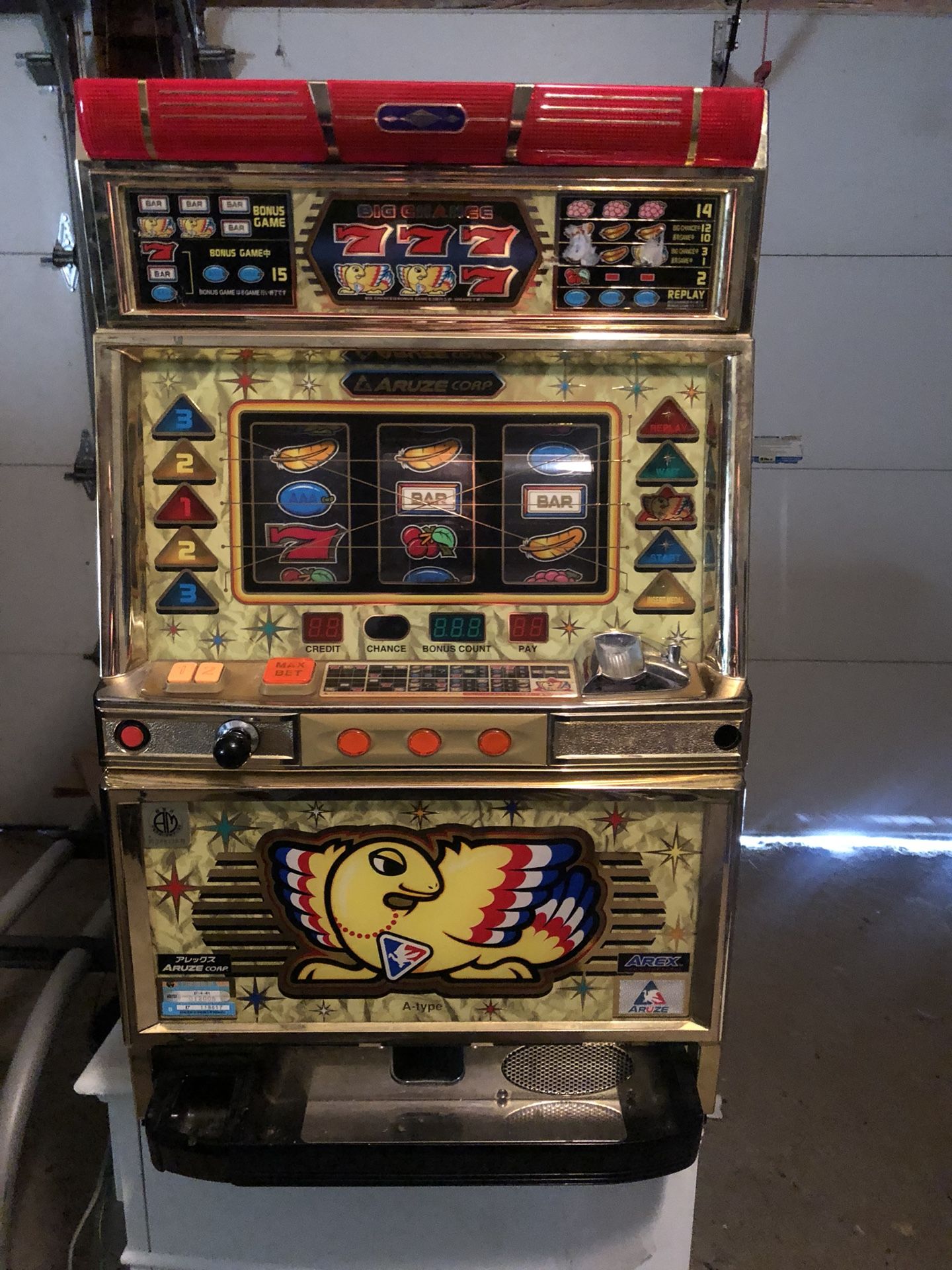 Aruze Corp Slot Machine