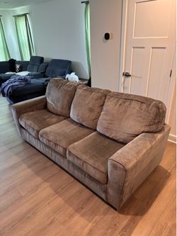 Couch for sale sits 3