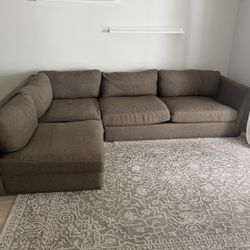 Brown Sectional Couch