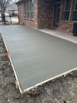 concrete base