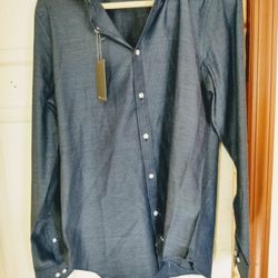 Michael Kors Dress Shirt ,New Size Large