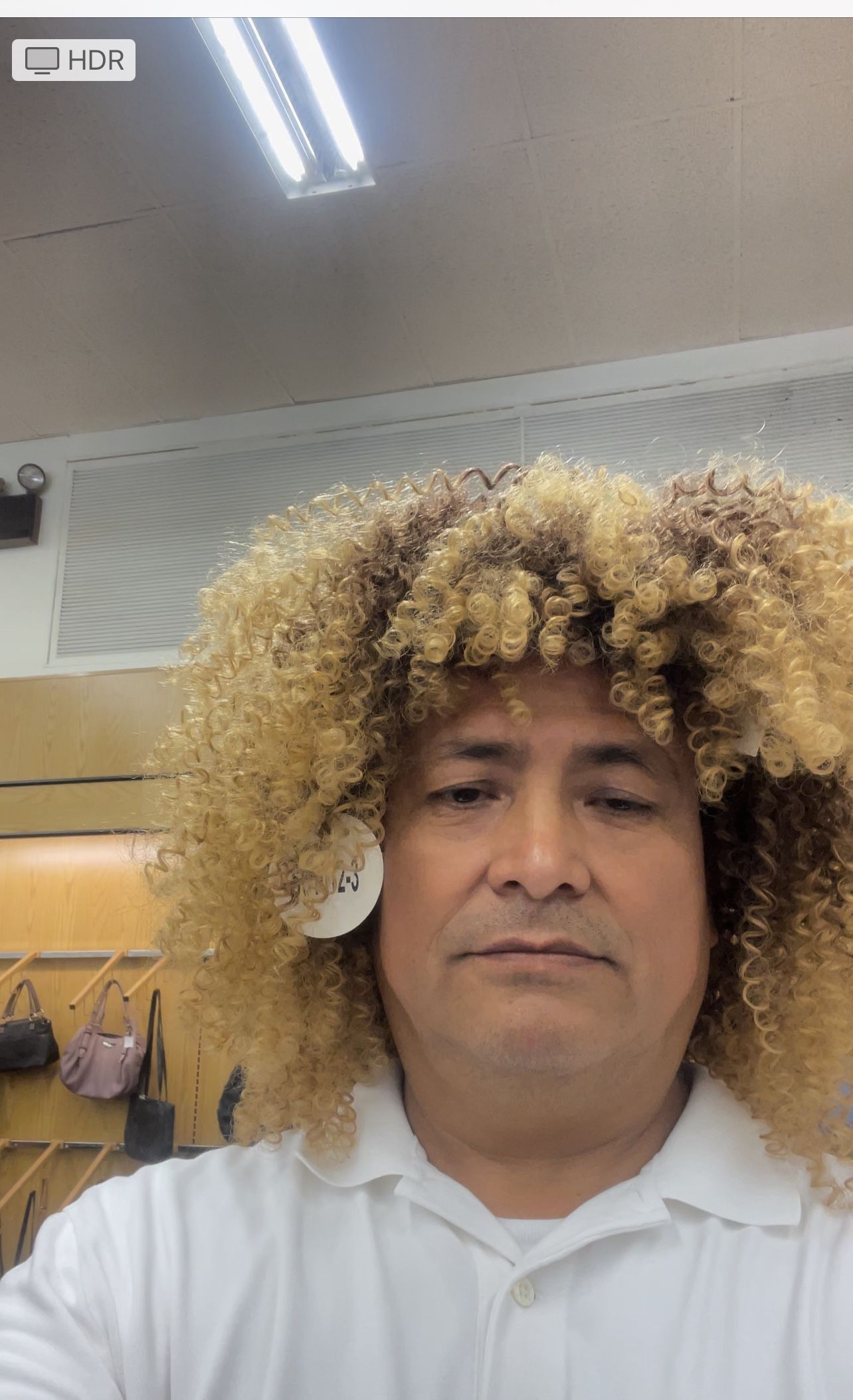 Peluca De El Pibe Valderrama