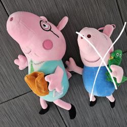 PEPPA THE PIG PLUSH DOLLS