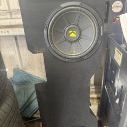 12” Kicker Speakers and Amp