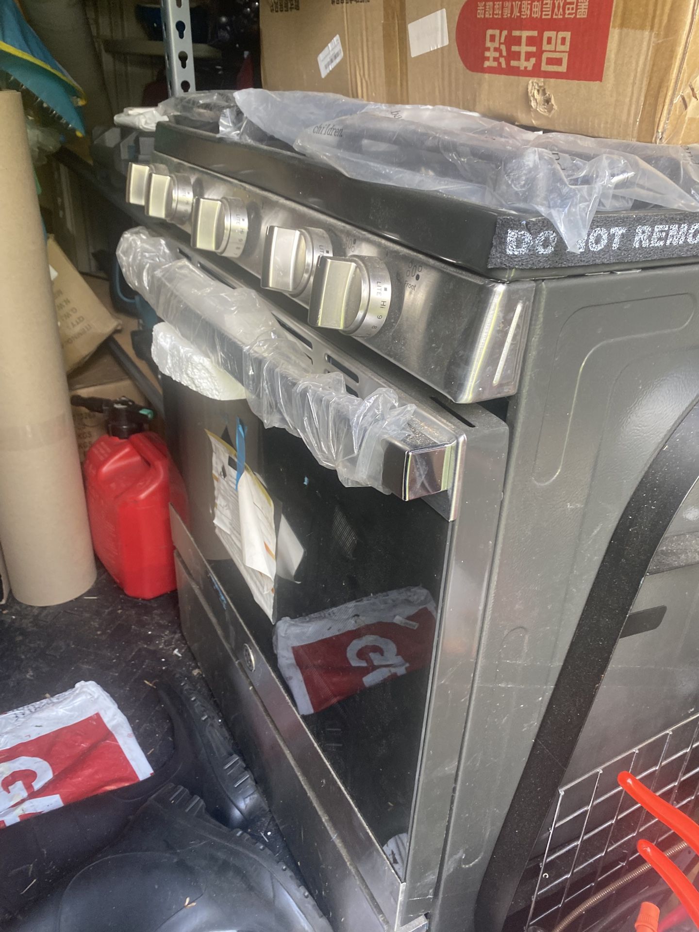 Ge Gas Range