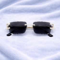 Cubic zirconia VVS Sunglasses diamond cut