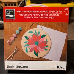 Paint By Number Christmas Flower