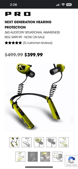 Clear 360 Pro Headphones