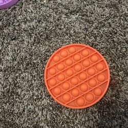 Orange Circle Pop It