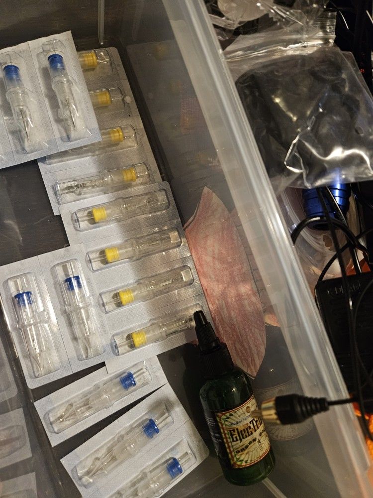 Tattoo Gun And Extras