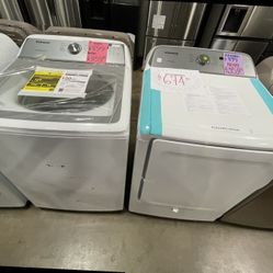Samsung Top Loader Washer And Dryer Set