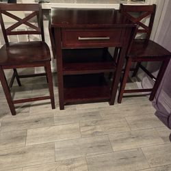 Bar table and 1 chears