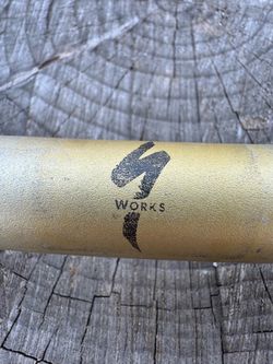 Specialized S Works 2014 T6 580mm Gold 25.4mm Vintage MTB Handlebar